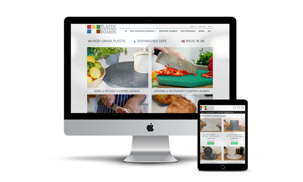 NEW PLASTIC CHOPPING BOARDS WEBSITE GOES LIVE
